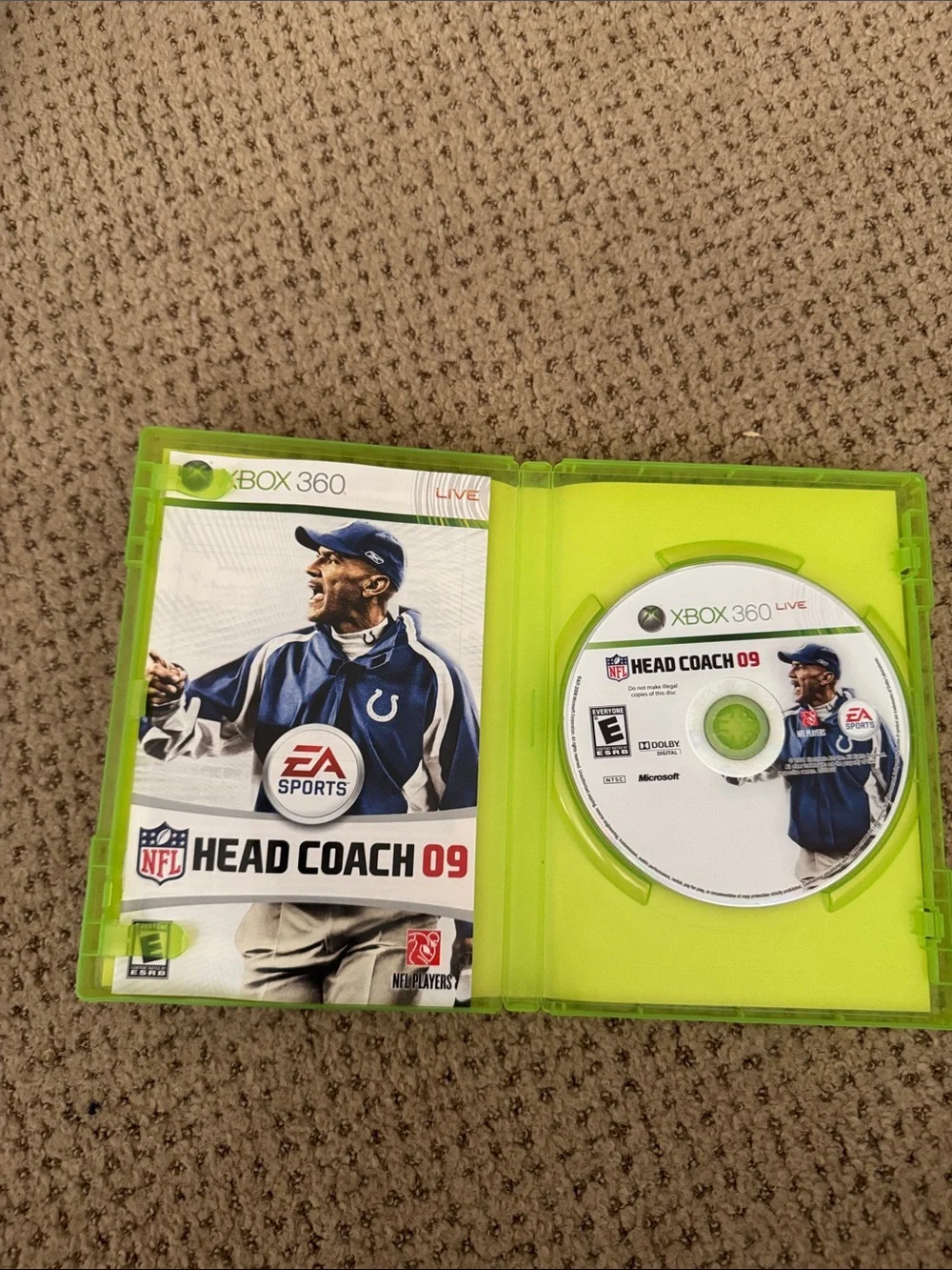 Microsoft Xbox 360 Football Games - White & Green